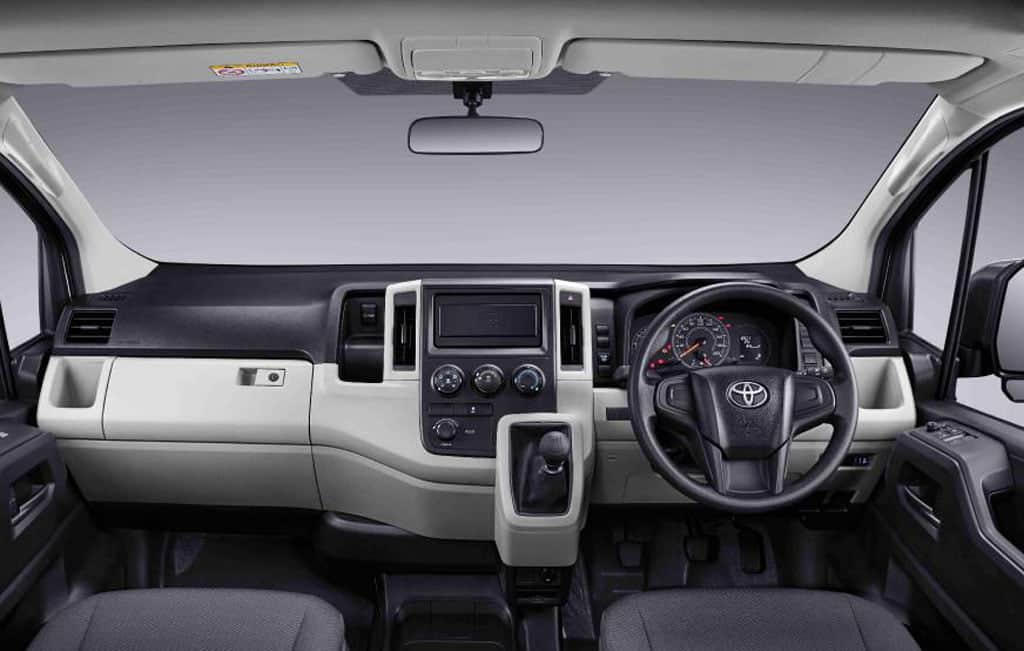 dashboard hiace premio